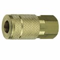 Forney Tru-Flate Style Coupler, 3/8 in x 1/4 in FNPT 75230